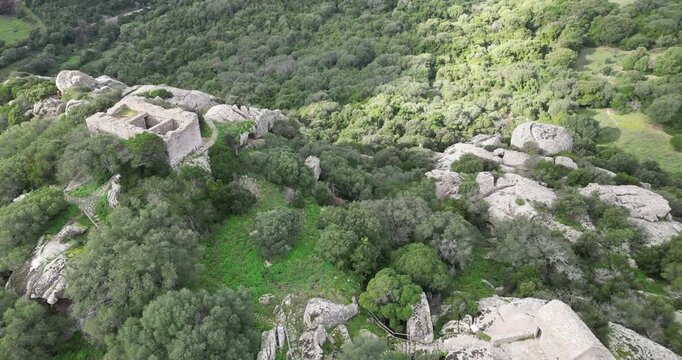 The Eremo di San Trano, a historic hermitage in Sardinia.