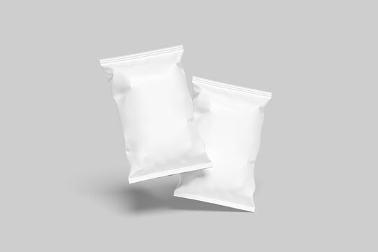 Chips Bag packaging Mockup