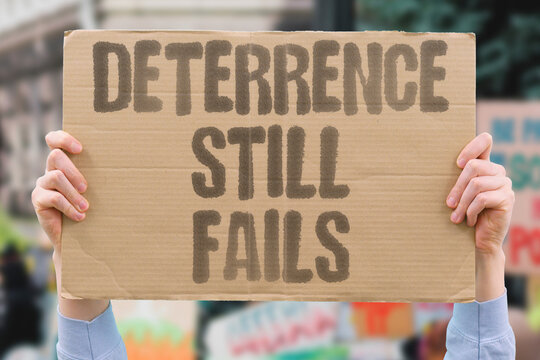 "Deterrence Still Fails" Nuclear theory cannot guarantee against accidental launch, miscalculation, or unauthorized weapon use. DETERRENCE. GUARANTEE. ACCIDENTAL. MISCALCULATION. UNAUTHORIZED.