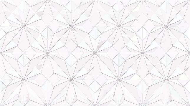 Abstract geometric pattern with interconnected lines and shapes