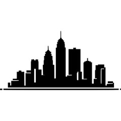 Obraz premium Kansas City Skyline Icon