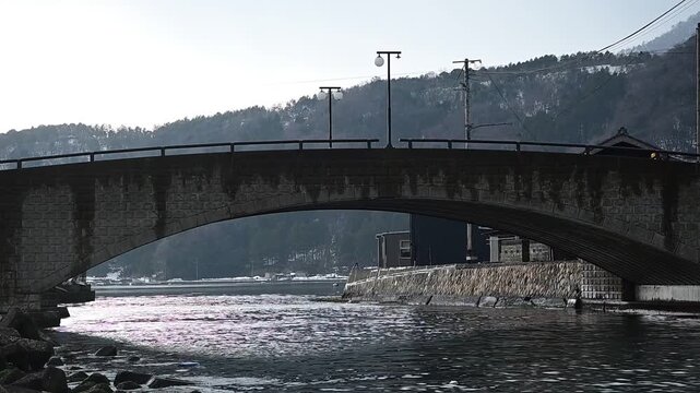 冬の日向橋 （福井県三方郡美浜町, 2026年2月）