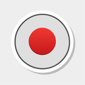 Red Record Button Icon