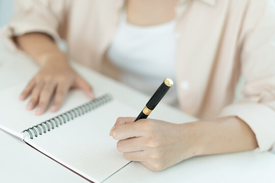 Student, use left-handed, inspiration, writer, writing ,creative ,recreation for imagine, writing ideas on notebook, to do list, good thinking work, journalist, Stylish, Dream image, relax, designer