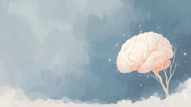 Illustration of artificial intelligence / 人工知能のイメージイラスト