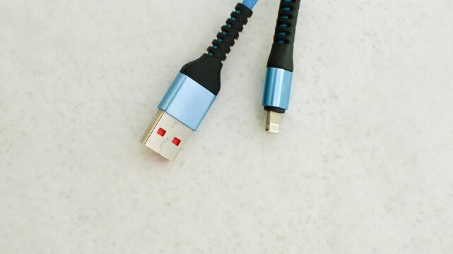 USB Cable for Smartphone, Charger, and Data Cable: High-quality cable ready to keep your smartphone charged and efficiently connected.