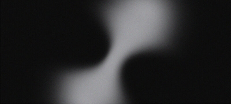 Abstract Grainy Gradient Background with Cinematic Light Leak and Retro Film Noise Texture for Minimalist Graphic Design