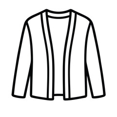 Fashionable Open Front Cardigan Sweater. © Ramu888