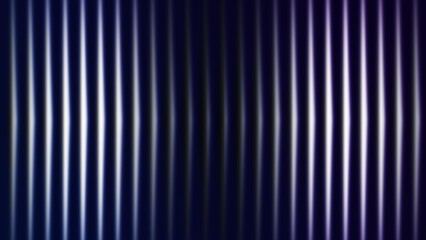 Obraz premium Vertical violet and white glowing light stripes on dark abstract background overlay