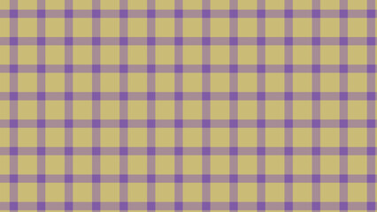 A harmonious seamless purple and gold plaid pattern forms a striking checkered visual surface © designboundary
