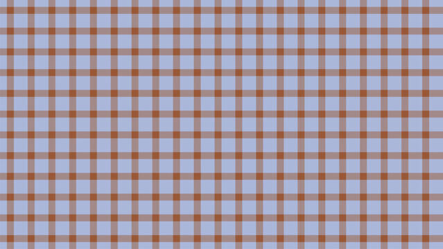 A tranquil light blue fabric featuring an inviting reddish brown checkered grid suitable for various projects