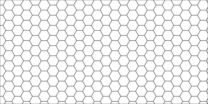 Seamless White Hexagonal Honeycomb Pattern Background with Minimal Geometric Texture for Modern Technology Wallpaper and Digital Design
