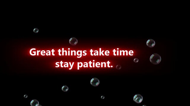 Great things take time, so never lose patience during the journey. Every small step you take today is bringing you closer to the success you dream .