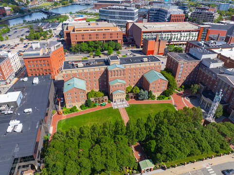 McNulty Hall in Johnson and Wales University in downtown Providence, Rhode Island RI, USA.