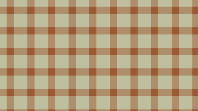 Warm earthy tones of tan and rust create a classic plaid grid pattern perfect for autumn designs