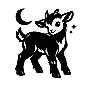 black and white Eid Mubarak, bakra Eid 2026 vector design 