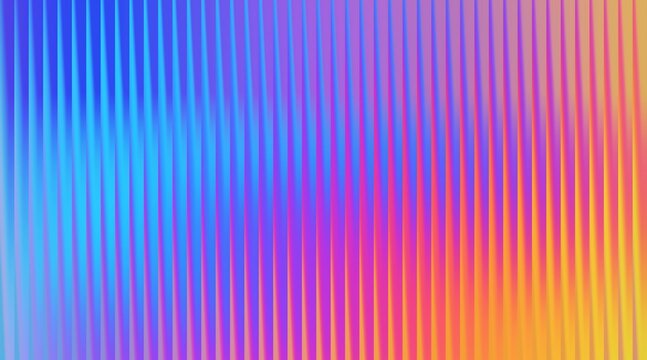 Vibrant gradient background with colorful vertical stripes pattern