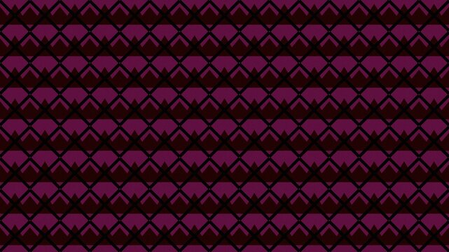 A seamless repeating pattern featuring a black diamond grid over horizontal purple and burgundy stripes, creating a sophisticated geometric texture.