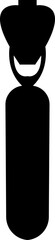Obraz premium Zipper Types Icon, clothing zip fastener icon open close buckle accessory metal plastic zipper vector fashion elements symbol, for apparel, clothing, textile design, UI, apps, and infographics.