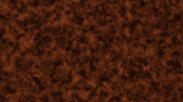 Warm amber wispy smoke slowly moving fluid abstract texture background seamless loop motion design
