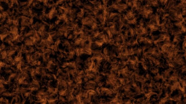 Abstract warm ember smoke burst animation with dynamic flowing energy motion creating a dramatic background texture
