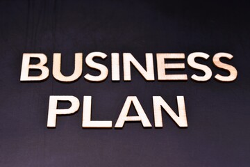 Fototapeta premium business plan text