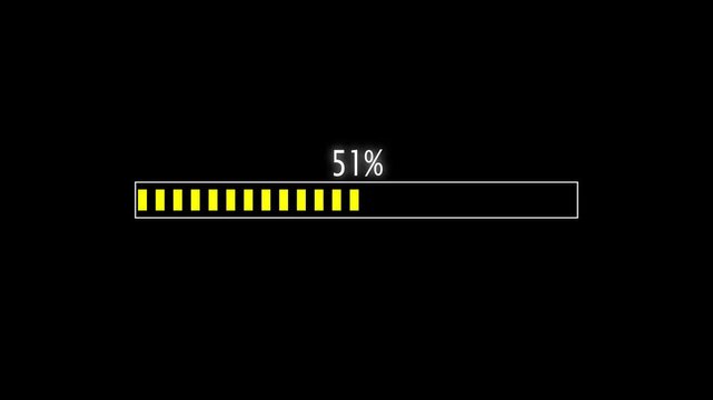 loding animation on a Blck background.Beautiful Loading icon animation.loading progress bar loading animation.
