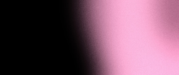 Fototapeta premium Soft abstract pink gradient background with grainy noise effect for modern wide web banner and tech dashboard header.