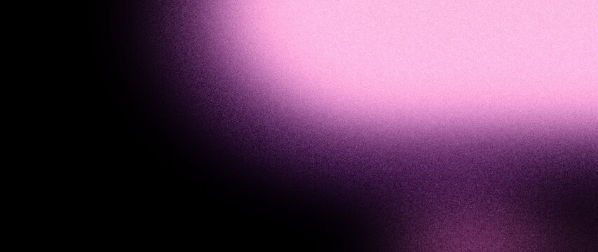 Purple and pink grainy abstract backdrop with soft gradient blend for wide tech dashboard header and website banner.