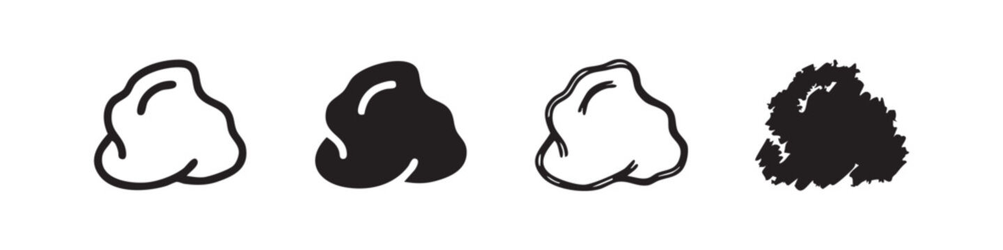 Abstract Blob or Organic Shape Icons