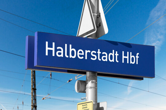 Halberstadt Hauptbahnhof, (Symbolbild)