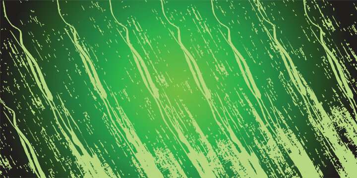 Abstract nature wallpaper featuring a textured green paint backdrop and clear liquid water drops on a grunge pattern surface
