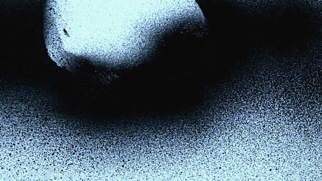 Spray paint texture overlay. Artistic aerosol mist effect on black background.