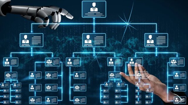 AI supports org chart creation by organizing structure, team, and corporate roles into an efficient operational framework Marrow