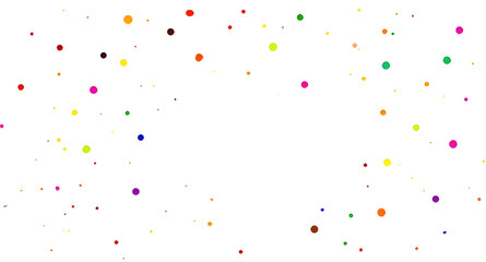 festive confetti background illustration, colorful dots scattered vector, celebration party backdrop, abstract confetti design, cheerful holiday background, vibrant confetti clipart, playful party gra © mrpixel