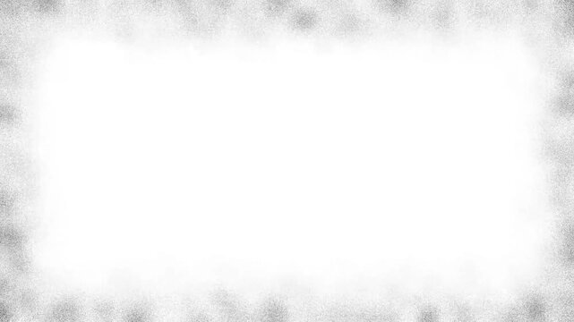 Black and white grunge texture border frame with rough edges and distressed scratch marks for vintage design overlay and artistic projects.