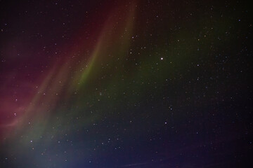Obraz premium Polarlichter im hohen Norden von Schweden