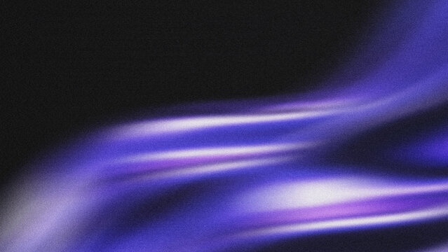 Abstract purple light waves flowing gracefully across a dark background creating a soft ethereal motion effect with vibrant neon gradients and smooth textures