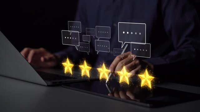 Customer experience review analysis, customer satisfaction improvement, feedback data evaluation, service quality enhancement, and business reputation through online review insights. Muxer