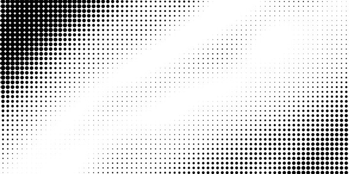 halfton pattern dot background texture overlay grunge distress linear vector. modern style