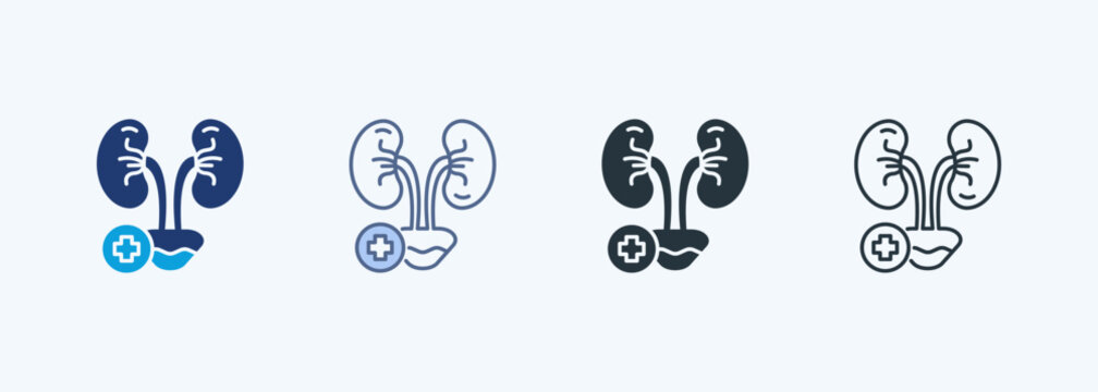 Urology Multiple Style Icon Collection