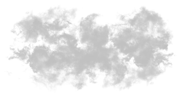 elegant white vapor cloud overlay on transparent background png for creative graphic design artwork digital editing and modern visuals