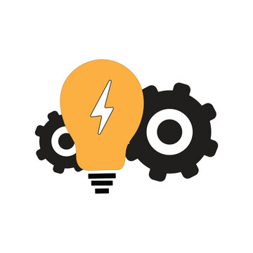 Creative Idea Gear Technology Icon
