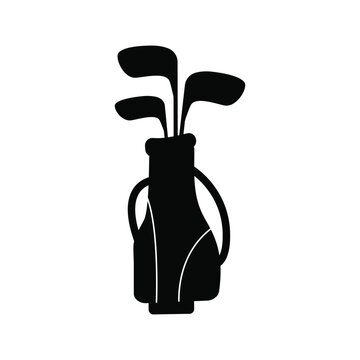 Golf Bag Sports Equipment Icon