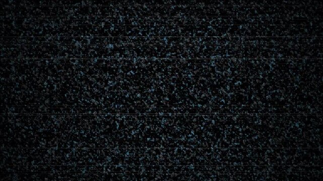 Dark VHS static noise texture with subtle horizontal scan lines and analog TV interference overlay for video editing