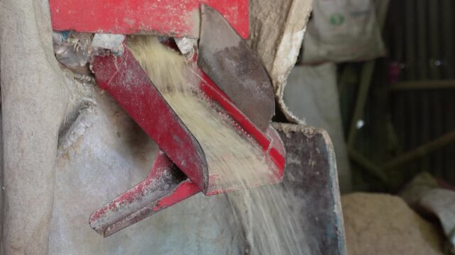 Modern rice milling production line