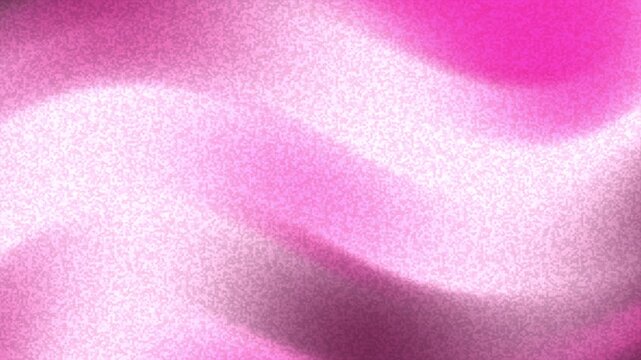 Pink wavy abstract with grainy texture. Suitable for backgrounds, website designs, print materials, and digital art projects. Vibrant and modern.