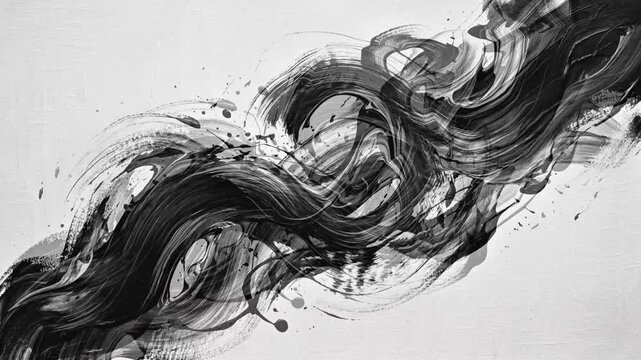black and white sketch of a hand drawing