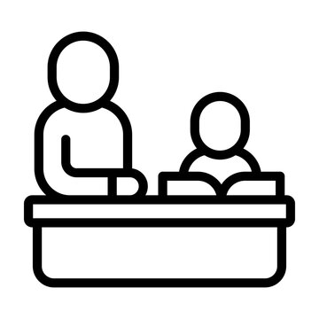 homework help icon line
