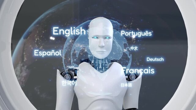 AI artificial intelligence bridges global language communication with multilingual virtual assistants, real-time languages translation, and digital tools for cultural connectivity. Epoch